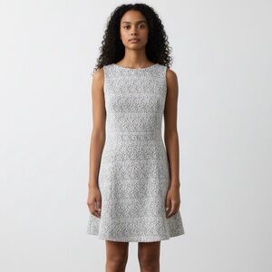 J McLaughline Black & White Sleeveless Dress - Size Small